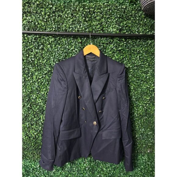 Stella McCartney Jackets & Blazers - Stella McCartney Blue and Gold Button Blazer Sz 44/Large